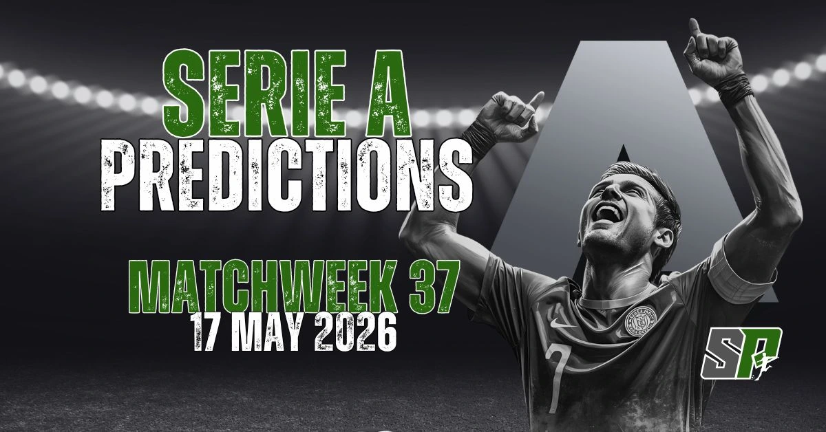 Serie A Predictions Matchweek 37
