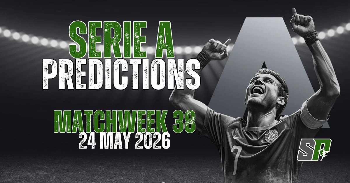 Serie A Predictions Matchweek 38