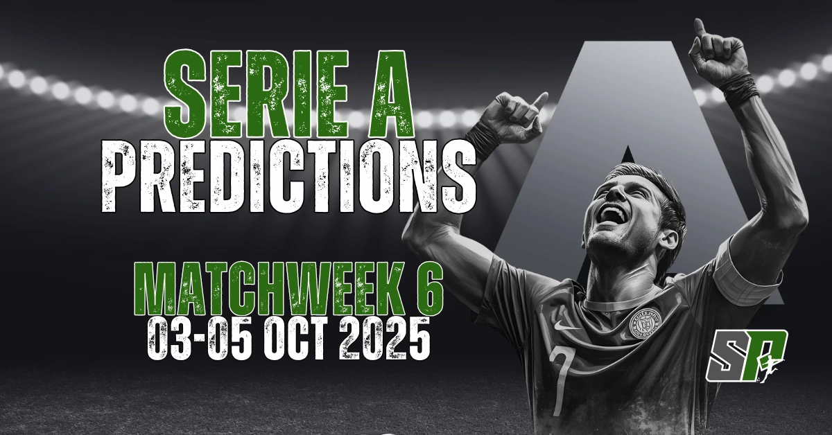 Serie A Predictions Matchweek 6