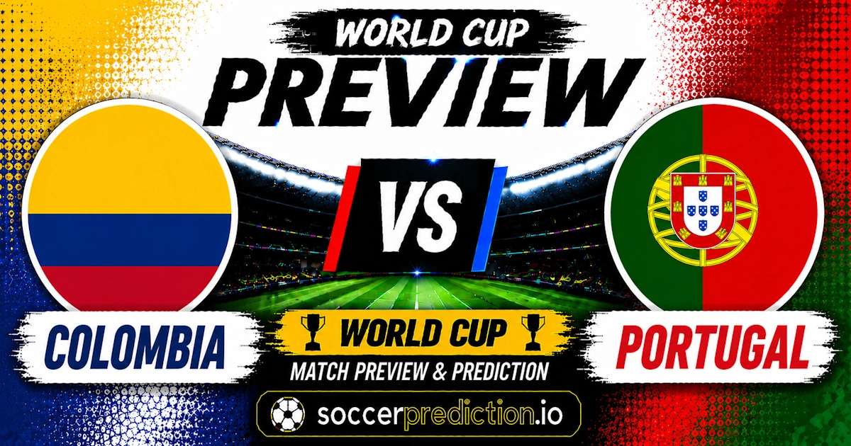 Prediction Analysis: Colombia vs Portugal