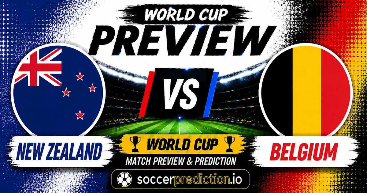 Prediction Analysis: New Zealand vs Belgium