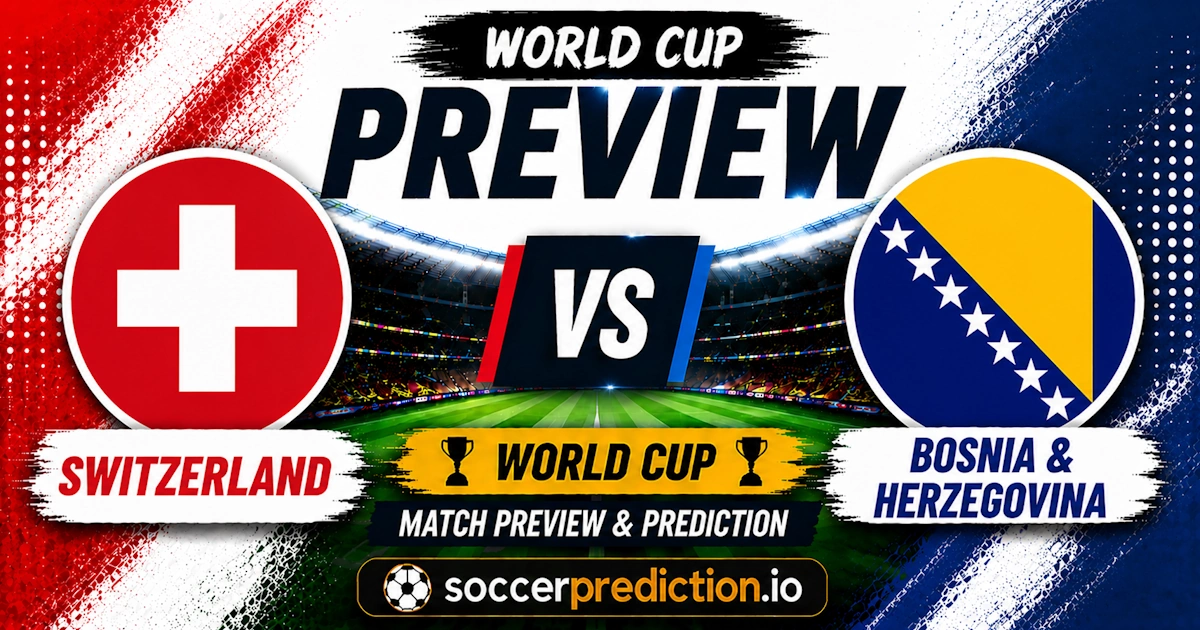 Prediction Analysis: Switzerland vs Bosnia & Herzegovina