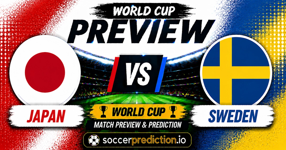 Prediction Analysis: Japan vs Sweden