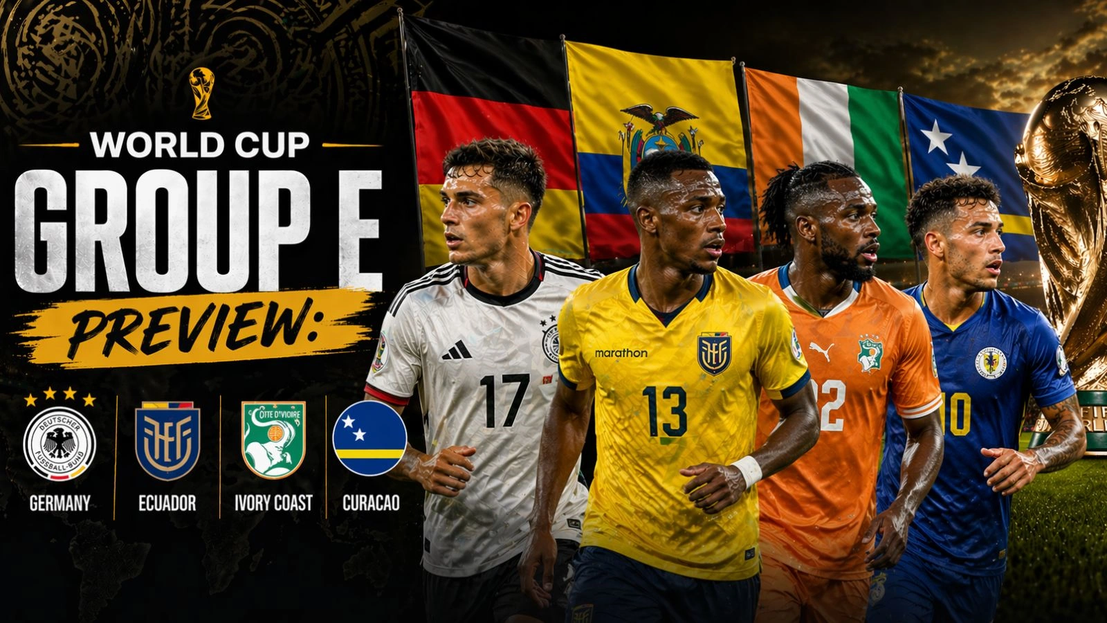World Cup Group E Preview: Germany, Ecuador, Ivory Coast, Curacao