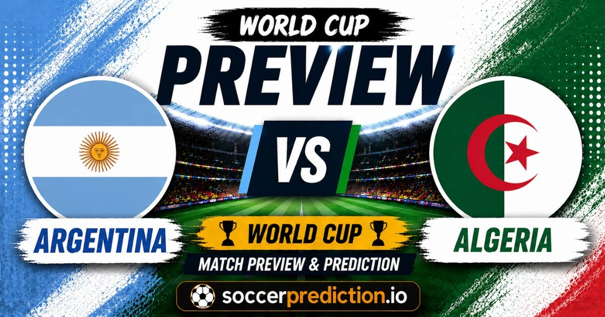 Prediction Analysis: Argentina vs Algeria