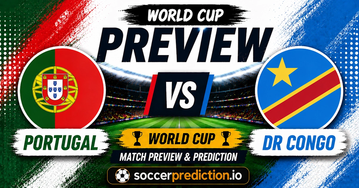 Prediction Analysis: Portugal vs DR Congo