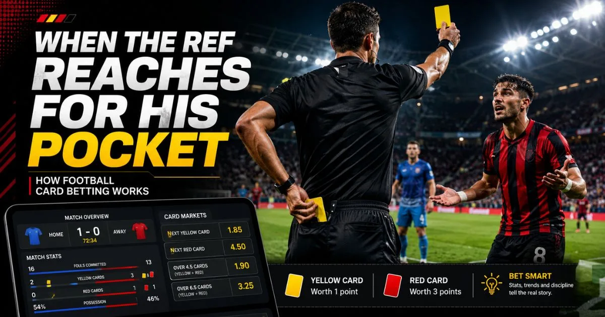When the Ref Reaches for His Pocket: How Football Card Betting Works