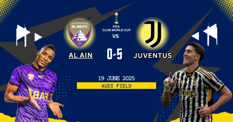 Al Ain vs Juventus 0-5