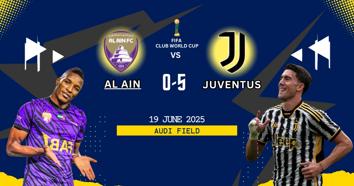 Al Ain vs Juventus 0-5