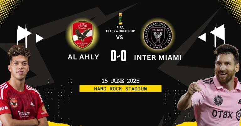 Al ahly vs inter miami draw