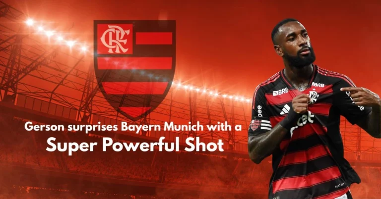 Gerson surprises Bayern Munich with a super powerful shot