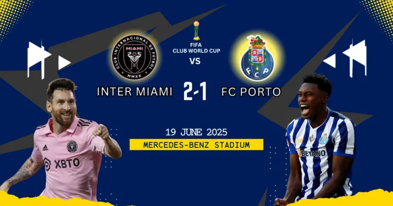Inter Miami vs Porto 2-1