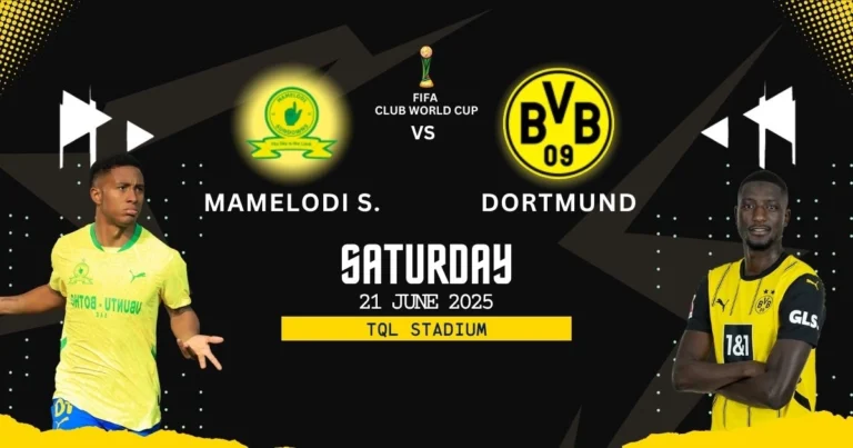 Mamelodi Sundowns vs Dortmund Match Prediction