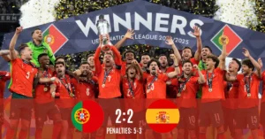 Portugal WIn Christiano Ronaldo