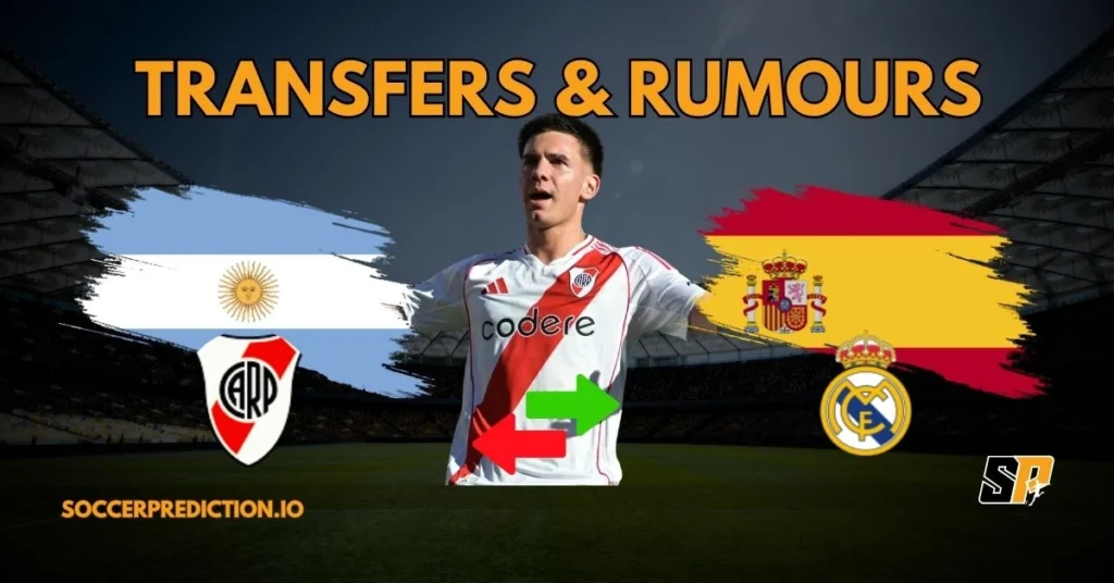 Real Madrid has made a deal for a young player from River Plate