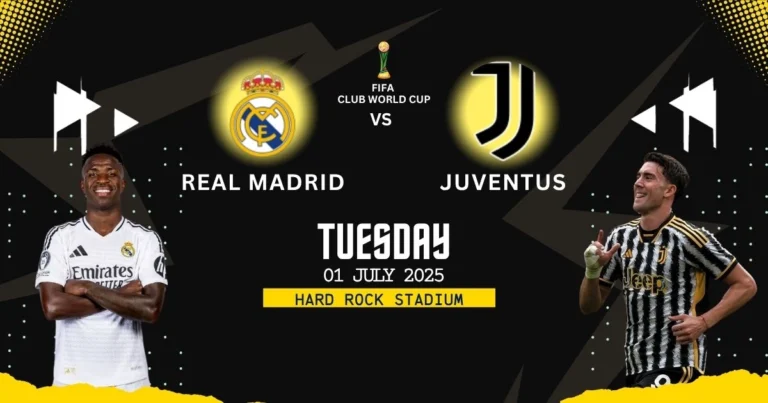 Real Madrid vs Juventus Match Prediction