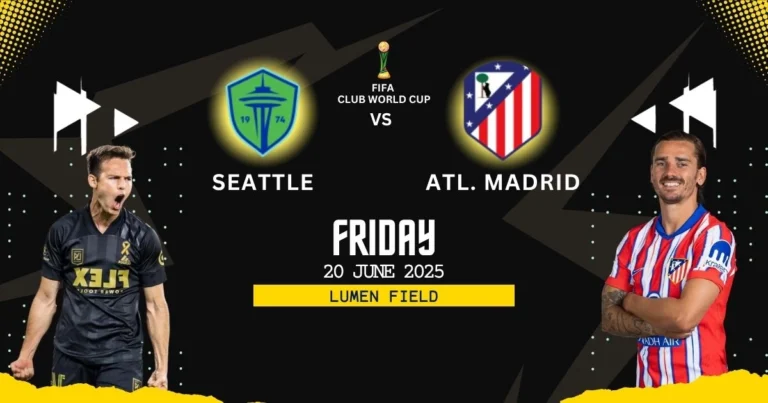 Seattle Sounders vs Atl. Madrid Match Prediction