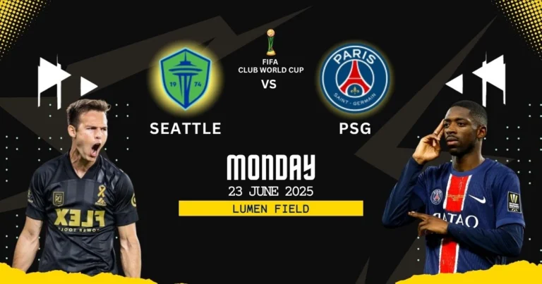 Seattle Sounders vs PSG Match Prediction