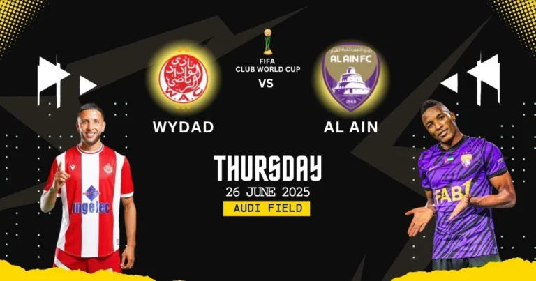 Wydad vs Al Ain Match Prediction