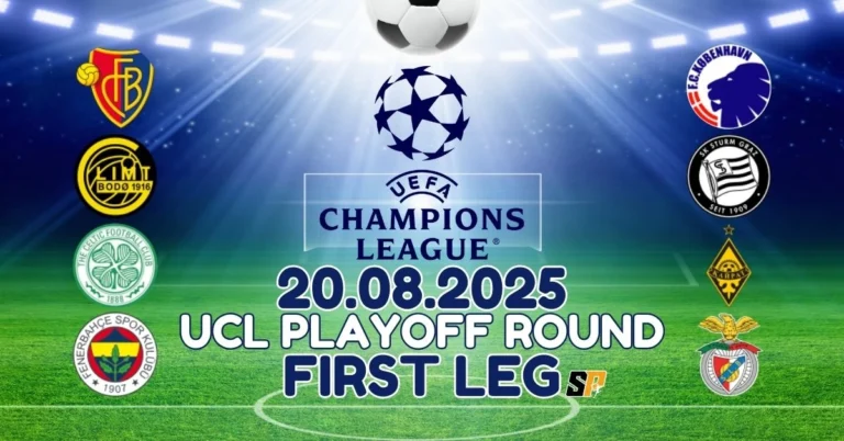 UCL Playoff Round 20.08.2025