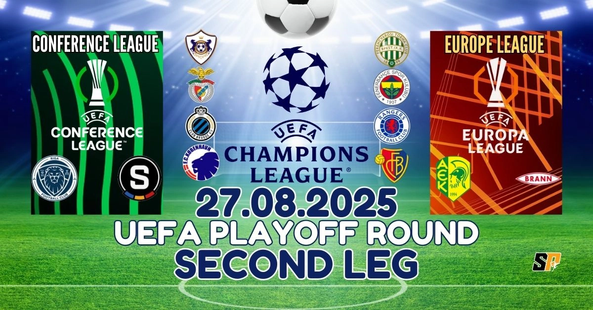 UEFA Playoff Round 27.08.2025