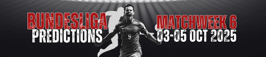 Bundesliga Predictions Matchweek 6