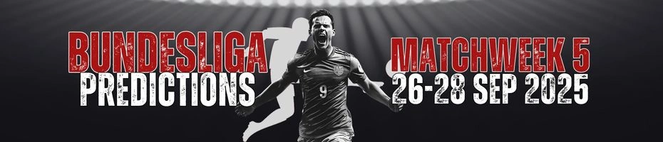 Bundesliga Predictions Matchweek 5