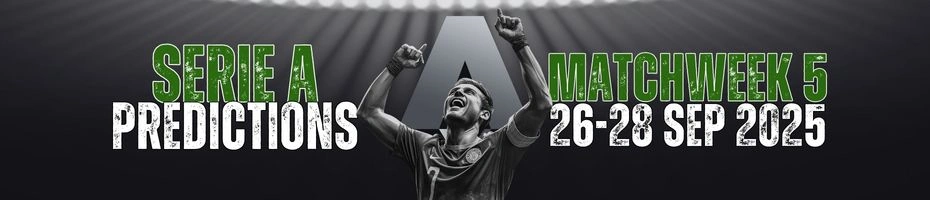 Serie A Predictions Matchweek 5