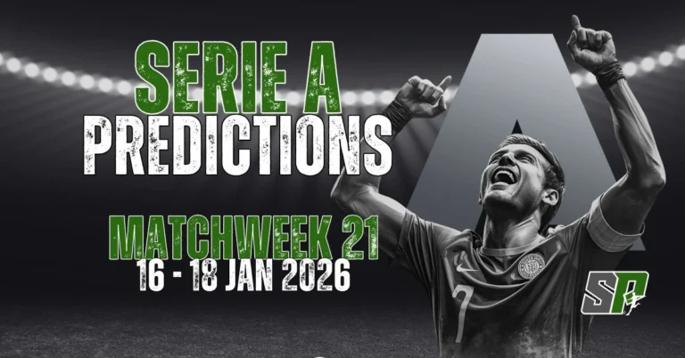 Serie A Predictions Matchweek 21
