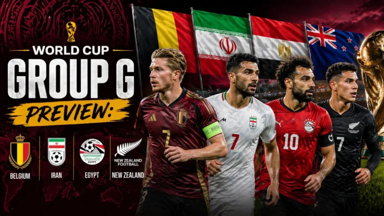 World Cup Group G Preview