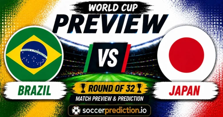 Brazil vs Japan Prediction