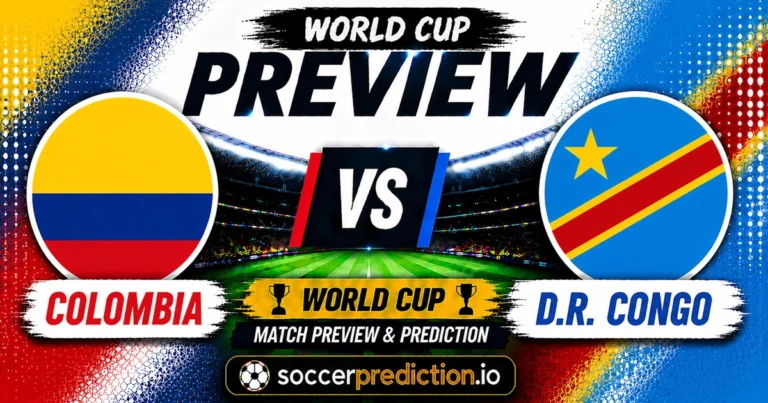 Colombia vs D.R. Congo Prediction