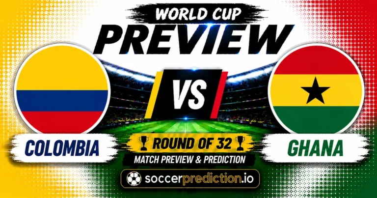 Colombia vs Ghana Prediction