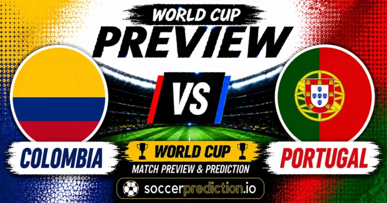 Colombia vs Portugal logo