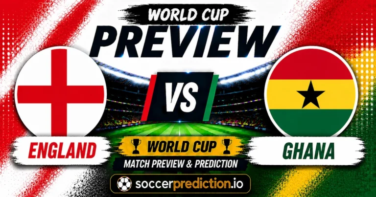 England vs Ghana Prediction