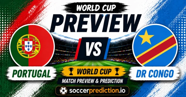 Portugal vs DR Congo Prediction