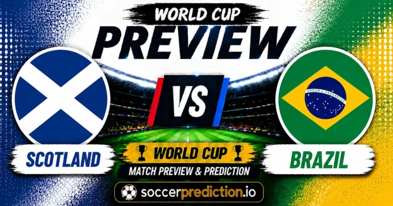 Scotland vs Brazil Prediction