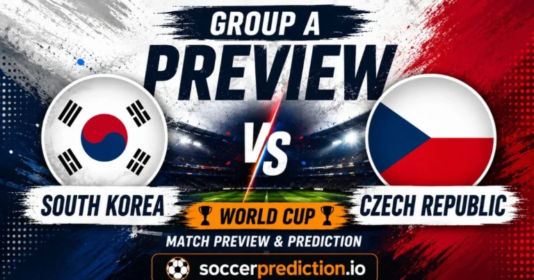 South Korea vs Czech Republic Prediction