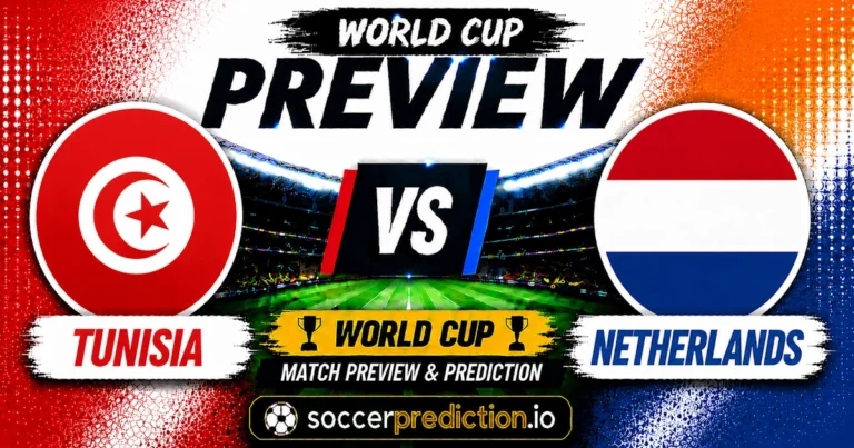 Tunisia vs Netherlands Prediction