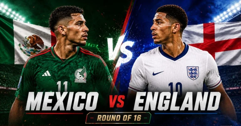Mexico vs England Prediction